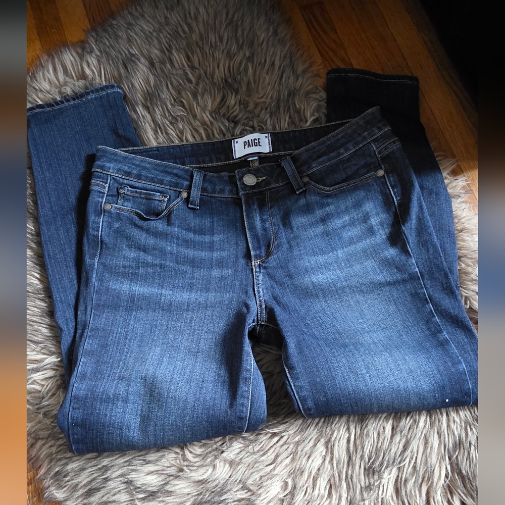 PAIGE Verdugo Ankle Ultra Skinny Jeans | Indigo Size 29